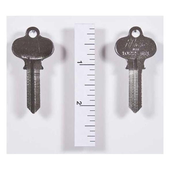 Kaba Ilco Key Blank, SE1,Brass, PK10 1022-SE1