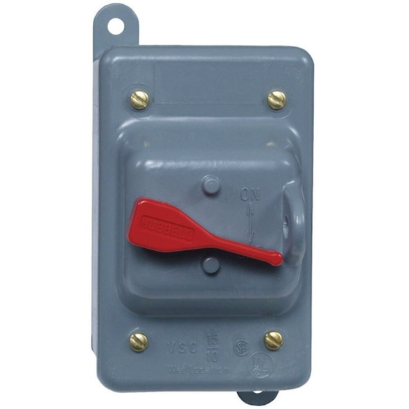 Manual Motor Switch, 30 A, 3 P, 3 Phase, Toggle, Circuit-Lock Series, NEMA 3R  HBL13R23