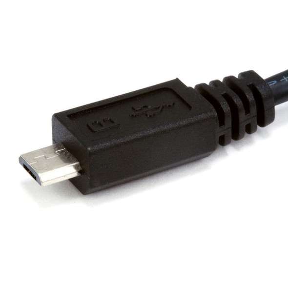 Monoprice Standard USB Cable,Black,18in L 5137