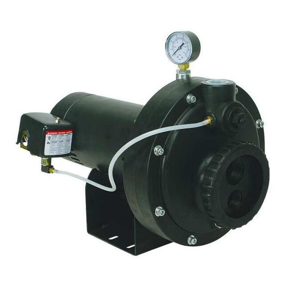 Dayton ConvertibleWellJetPump,11/2hp,115/230VAC 4HEZ7