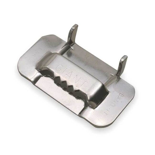 Band-It StrappingBuckle,StainlessSteel,Flat,PK10 GRC442