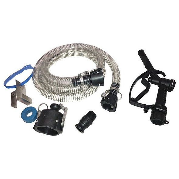 Action Pump Discharge Hose Kit,96",PVC IBC-HK-8P2C