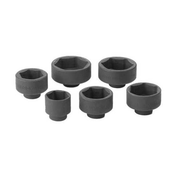 Gearwrench 6 Piece Oil Canister Socket Set Service Kit 41890