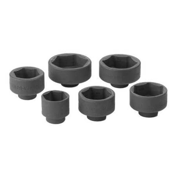 Gearwrench Oil Filter Socket Set,6 Sockets 41890