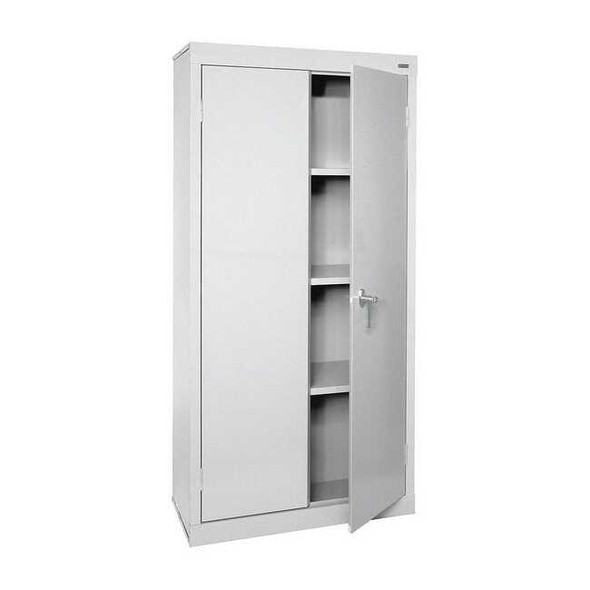 Light Duty Welded Steel Storage Cabinet, 30x18x72, Dove Gray