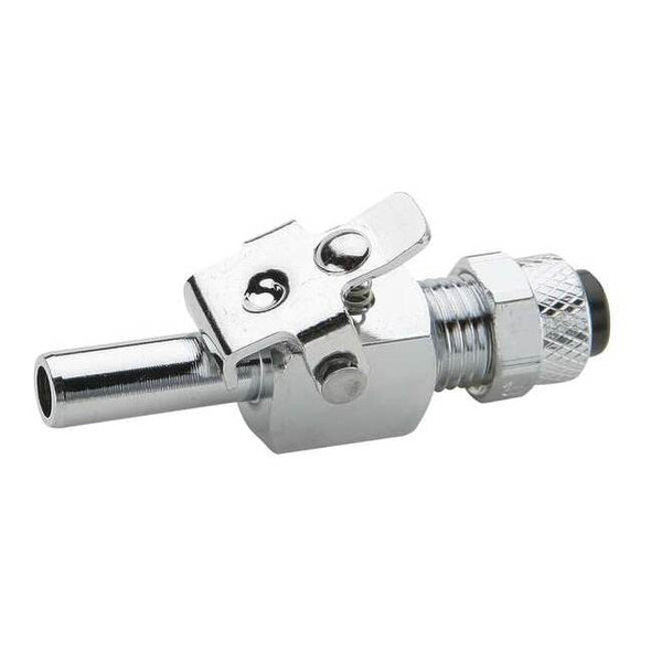 Parker 1/4" Compression Brass Through Type Coupler 5PK 393P-4-4