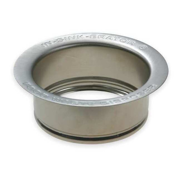 In-Sink-Erator Sink Flange,Polished Stainless Steel FLG-SS