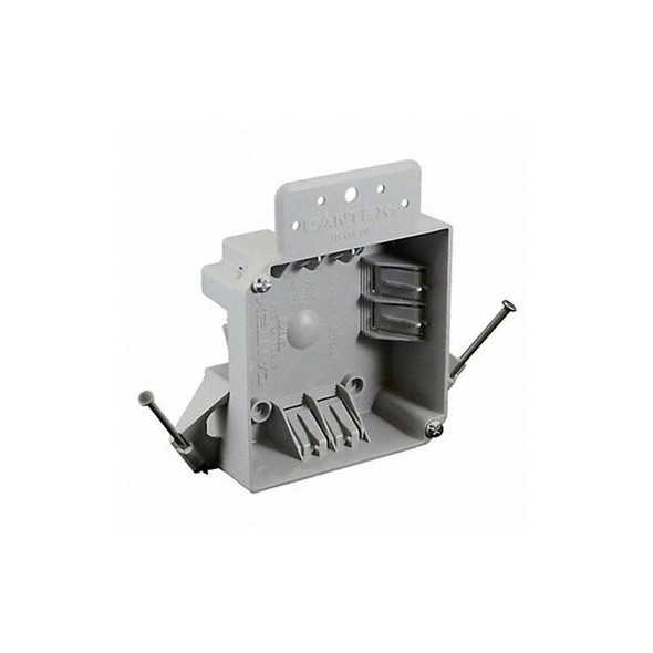 Cantex Electrical Box,4 in.,18 cu. in.,PVC EZ18XNR