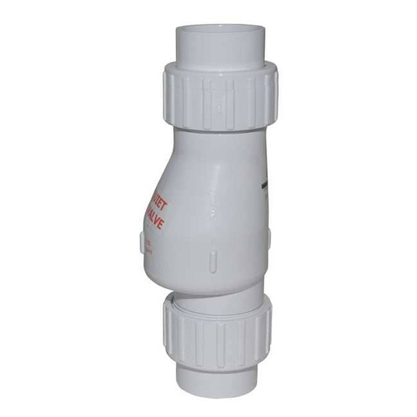 Zoeller Silent PVC Full Flow Check Valve 1-1/2" 30-0040