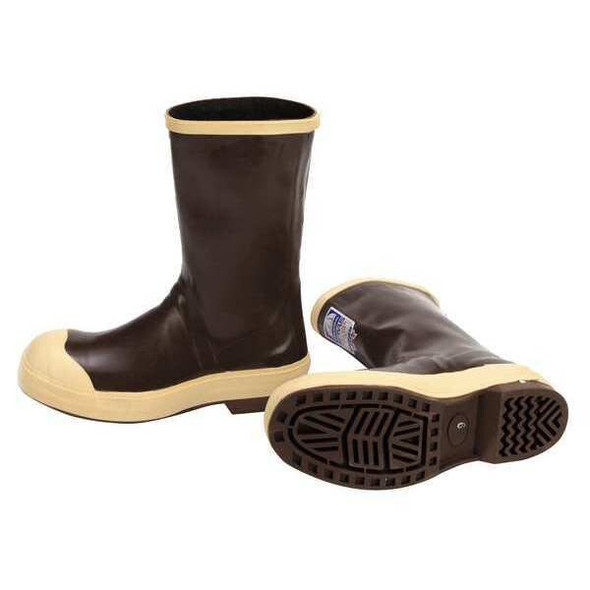 Honeywell Servus Rubber Boot,Men's,6,Mid-Calf,Brown,PR 22114/6