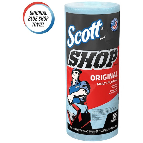 Scott Scott Shop Towels Original Shop Towel (75130), Blue 75130