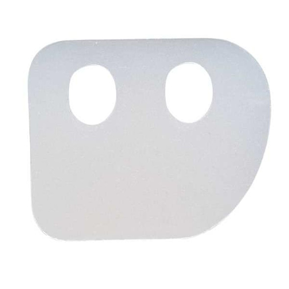 Condor Slip-On Sideshield, Removable Shields For Eyewear, Clear, Universal Fit, PK10 5AL29