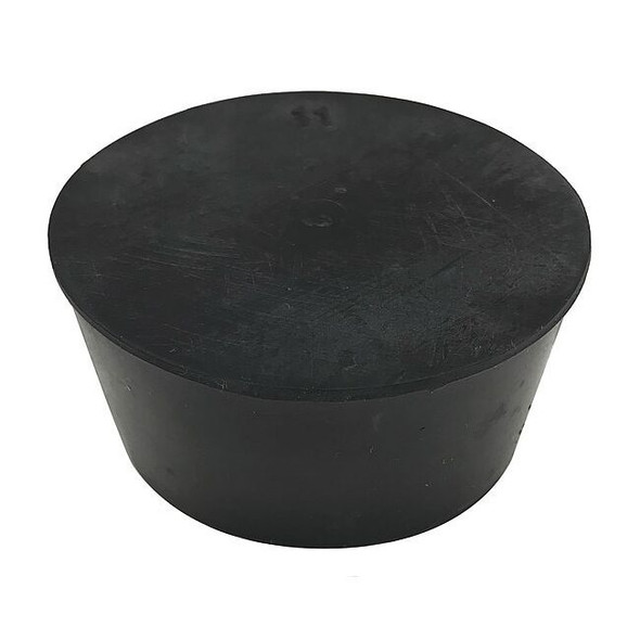 Manufacturer Varies Stopper,25 mm H,Natural Rubber,Black,PK6 RST11-S