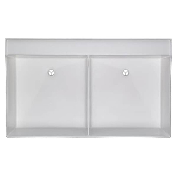 Mustee Utility Sink 24 in x 20 in, 2, 2, Floor Mount, Thermoplastic 27F