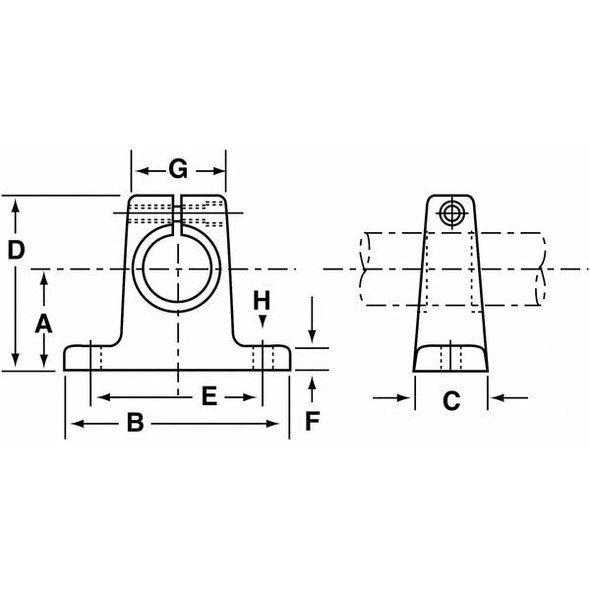 Thomson Shaft Support Block,1.000 In Bore SB16 Thomson Shaft Support Block,1.000 In Bore SB16