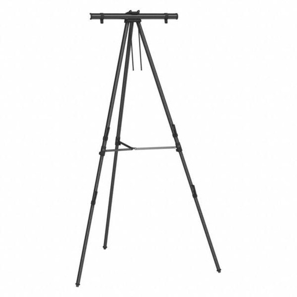 Quartet Portable Telescoping Easel, Heavy-Duty, Black 56EX