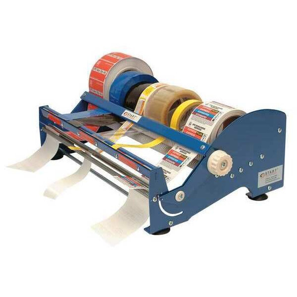 Start International Multi Roll Tape And Label Dispenser,Blue SL9518