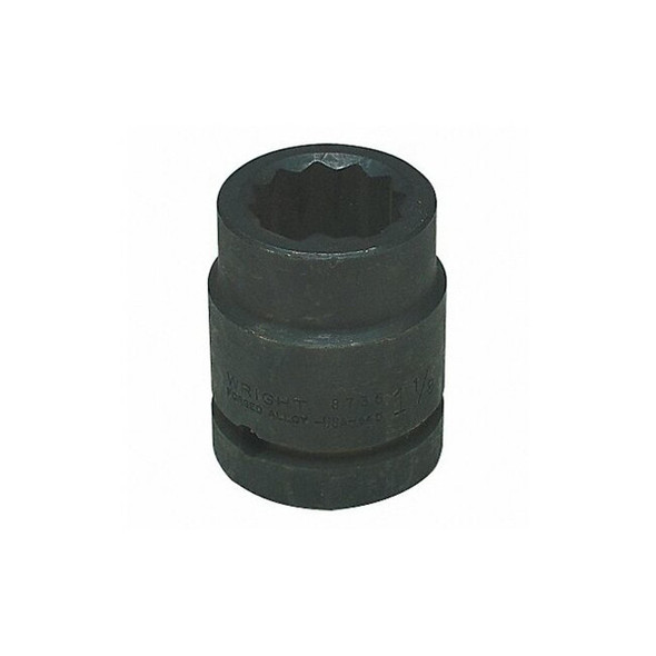 Wright Tool Impct Skt,Steel,Blk Oxd,1 1/2 in 8748