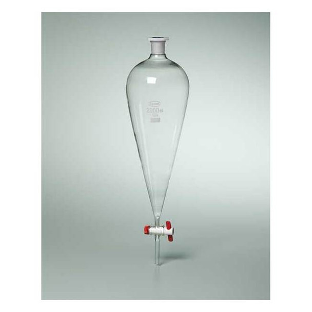 Manufacturer Varies Separatory Funnel,2000 mL 3KWT5