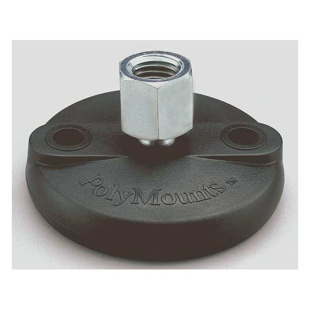 S & W Manufacturing Leveling Mount,Boltless,5/8-11,4 in Base BNYLC4-T