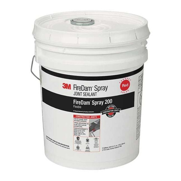 3m Fire Barrier Sealant,5 gal.,Red FD200-RED