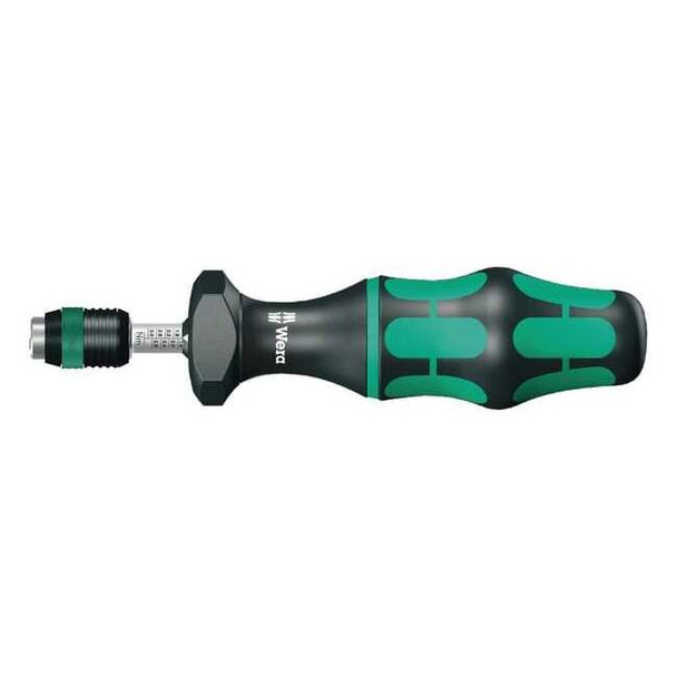 Wera Adj Trq Scrdrvr, 1/4 in, 1.2 to 3.0 Nm 05074701001