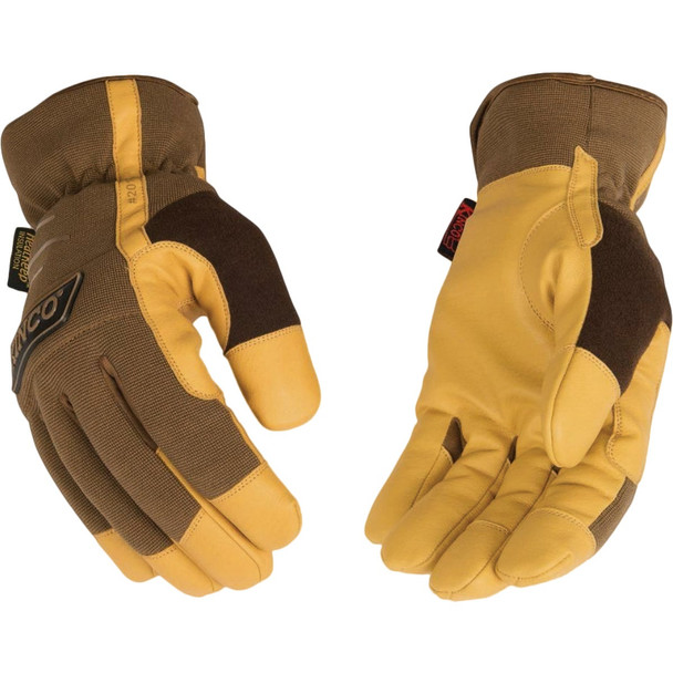 KincoPro MiraG2 Men's XL Grain Faux Leather Thermal Lined Winter Work Glove