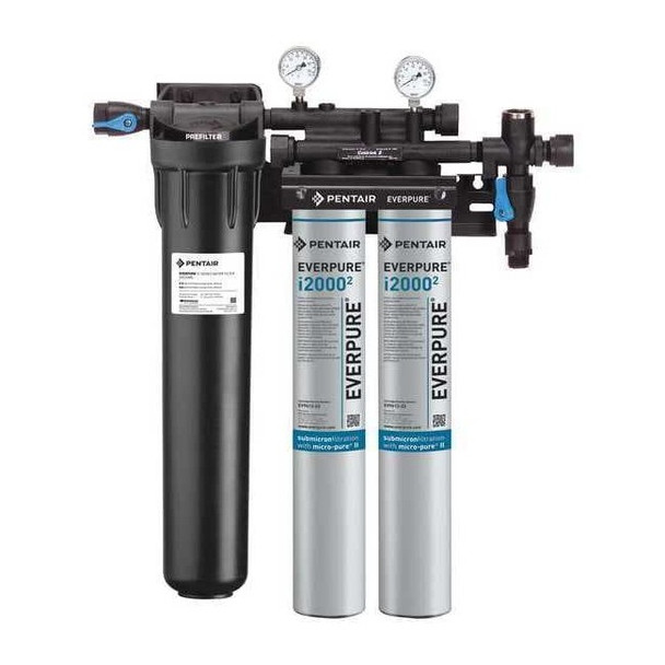 Pentair Everpure WaterFiltrationSystem,0.5micron,251/2inH EV932422-75