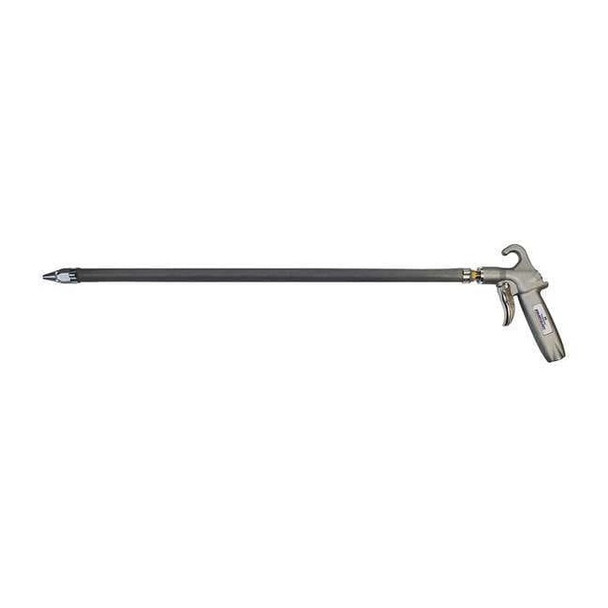 Guardair AirGun,1/4in,FNPT,Alum,Silver;Gray 80FLEX24