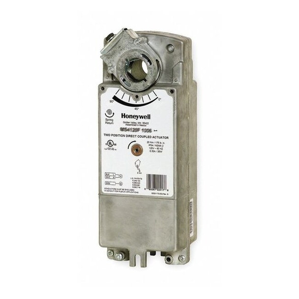 Honeywell Actuator, Damper, 175 in-lb, 24V AC MS8120F1200/U