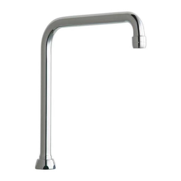 Chicago Faucet Double Bend Spout, Brass HA8AE3JKABCP