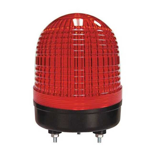 Dayton Warning Light,Red,LED,Stud 26ZT65