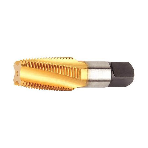 Widia Spiral Flute Tap, 1/8"-27, Bottoming, 2 Flutes, NPT VTSFT8003