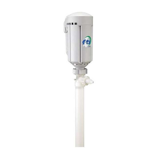 Finish Thompson Electric Drum Pump, PVDF, 1 hp, 115 V AC PFV-40 W/M3T