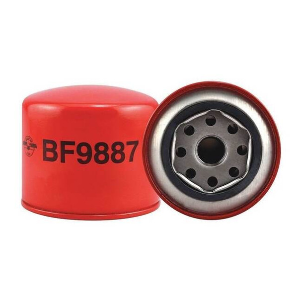 Baldwin Filters Fuel Filter,3-1/4 x 3-11/16 x 3-1/4 In BF9887
