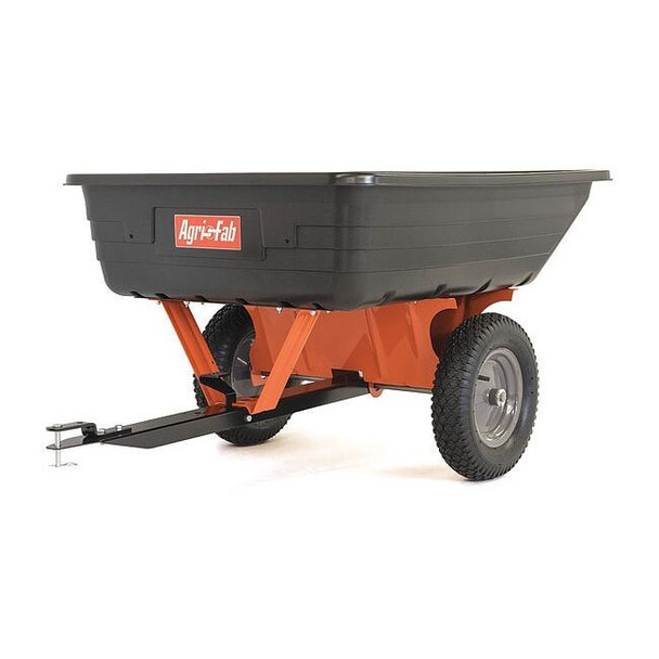 Agri-Fab Trailer Cart,10.0 cu.ft.,Rubber Wheels 45-0533