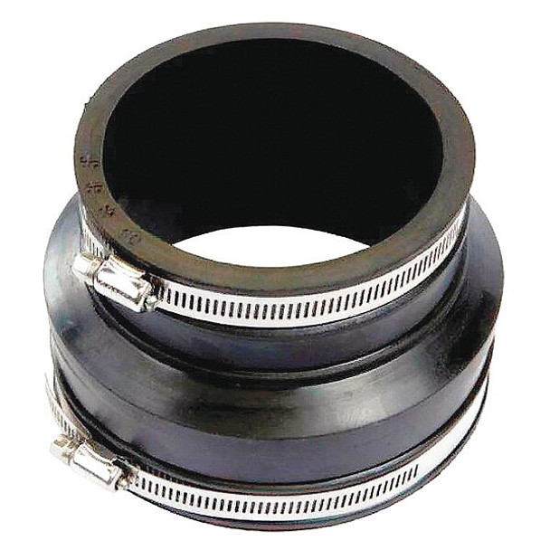 Manufacturer Varies Flexible Coupling,PVC,4 in For Pipe Size DX1070-44 Manufacturer Varies Flexible Coupling,PVC,4 in For Pipe Size DX1070-44