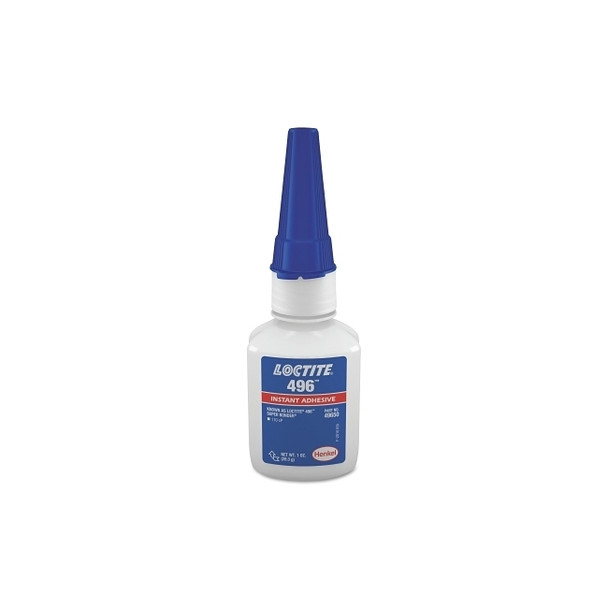 496™ Super Bonder® Instant Adhesive, 1 oz, Bottle, Clear