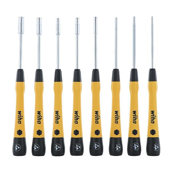 Wiha Solid Shank Precision Nut Driver Set 27789