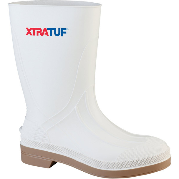 XtraTuf Men's Size 9 White PVC Shrimp Boot 75136-WHT-090