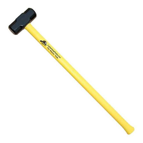 Sledge Hammer, 36" Yellow Fiberglass Handle, 8 lb. Head