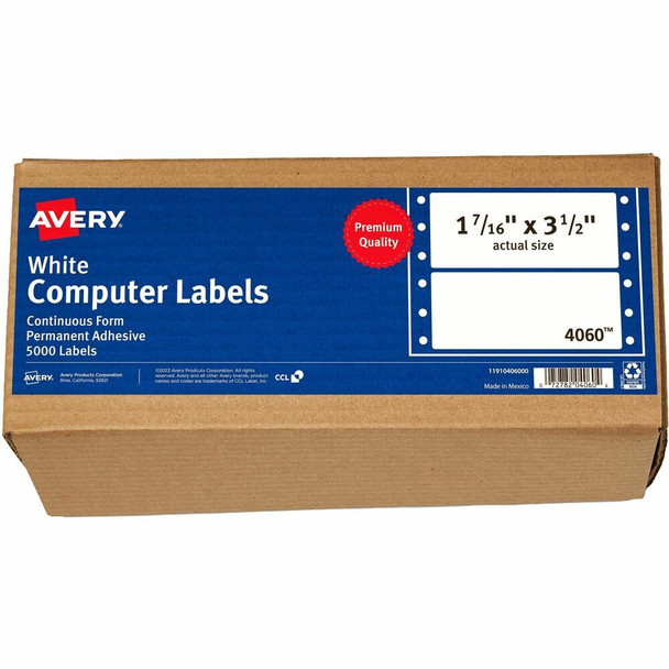 Avery&reg;  Pin Feed Label 04060
