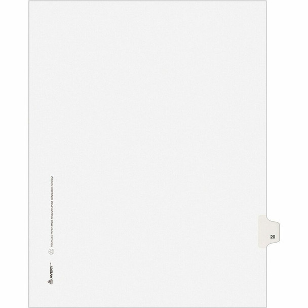 Avery&reg;  Index Divider 01020