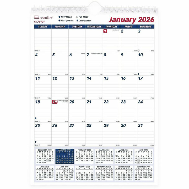 Brownline  Calendar C171101