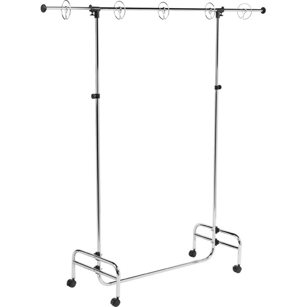 Pacon Chart Stand - 78" Height x 77" Width - Metal - Silver - 1 Each