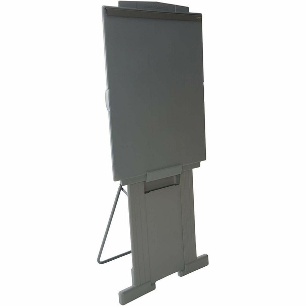 Quartet DuraMax Presentation Easel - 72" Height - Plastic - Gray - 1 Each