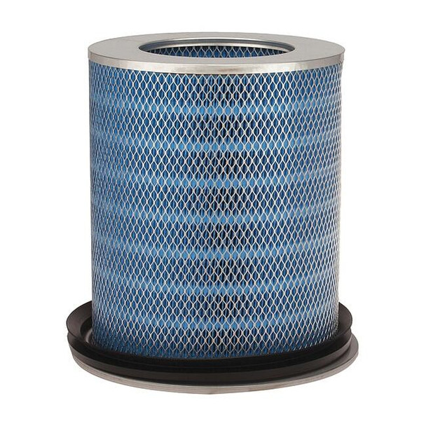 Tennant Air Filter,Synthetic Fiber,Black/Blue 4010362