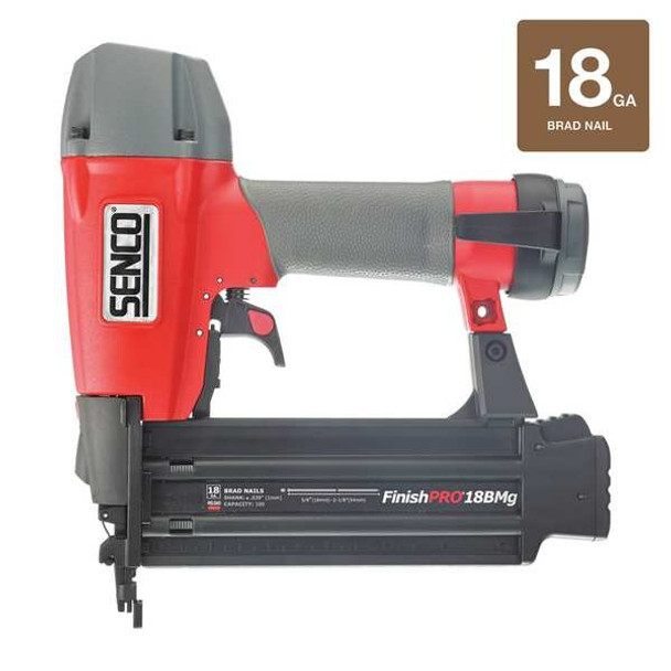 Senco Air Brad Nailer,Adhesive,18 ga. FINISHPRO 18BMG