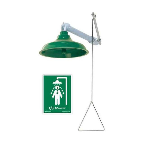 Haws Axion MSR Emergency Shower, Horiz/Vert, 20 gpm 8122