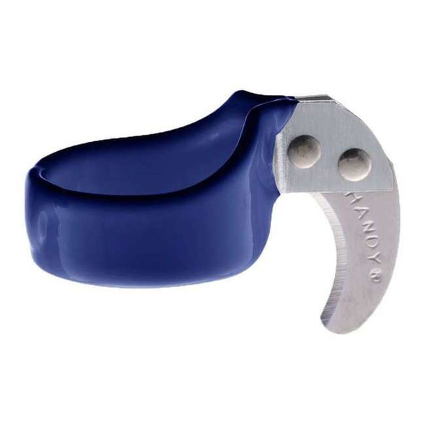 Handy Ring Knife,Blade Safety,Steel Blade,PK12 O-V-Blue-11